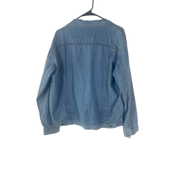 womens size small Denim Jacket with buttons - Picture 6 of 8